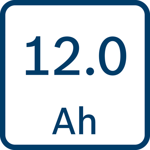 12,0 Ah Logo/Symbolbild