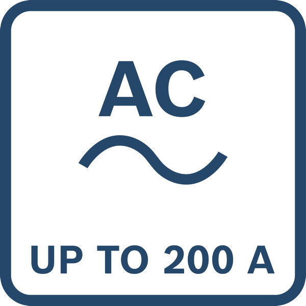 Wechselstrom bis 200A Logo/Symbolbild