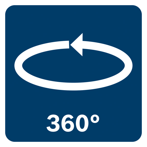 360-Grad-Drehung Logo/Symbolbild
