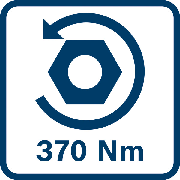 Losbrechmoment 370 Nm Logo/Symbolbild