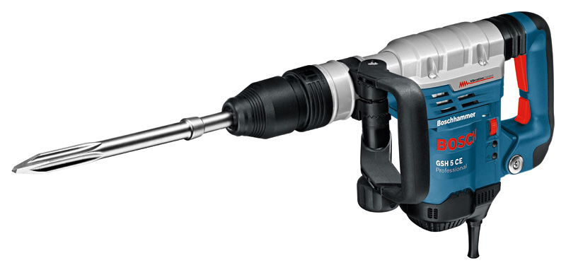 Bosch GSH 5 CE Abbruchhammer, Vibrationskontrolle. Produktbild dynamisch