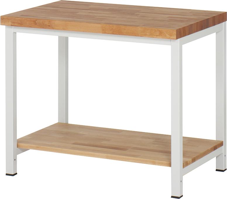 Werkbank B1000xT700 m.Ablageboden Buche T557 Werkbank B1000xT700 m.Ablageboden Buche T557