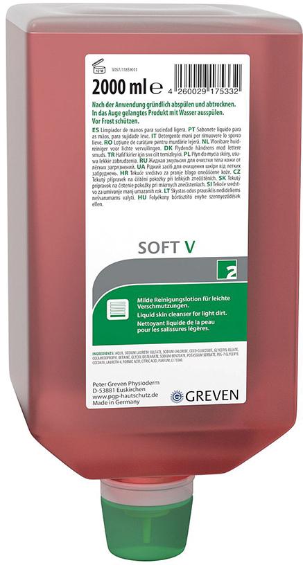 GREVEN SOFT V 2000 ml Varioflasche Hautreinigungslotion mildGreven GREVEN SOFT V 2000 ml Varioflasche Hautreinigungslotion mildGreven