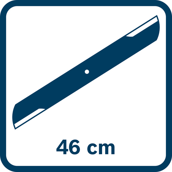 Schnittdurchmesser 46 cm Logo/Symbolbild