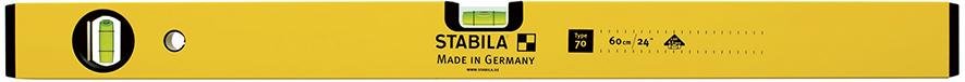 Wasserwaage LM 70 80cm pulverbeschichtet Stabila