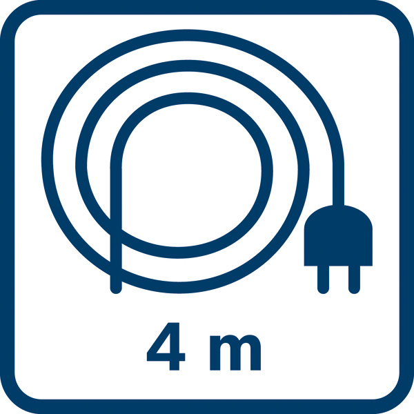Kabellänge 4 m Logo/Symbolbild