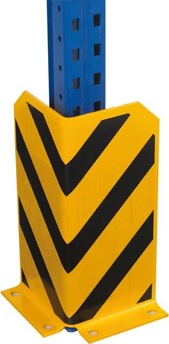 Rammschutz L-Form Höhe 400 mm schwarz/gelb SCHULTE Lagertechnik Rammschutz L-Form Höhe 400 mm schwarz/gelb SCHULTE Lagertechnik