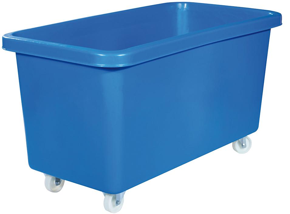 Rollwanne, blau 1308x699x737mm Rollwanne, blau 1308x699x737mm