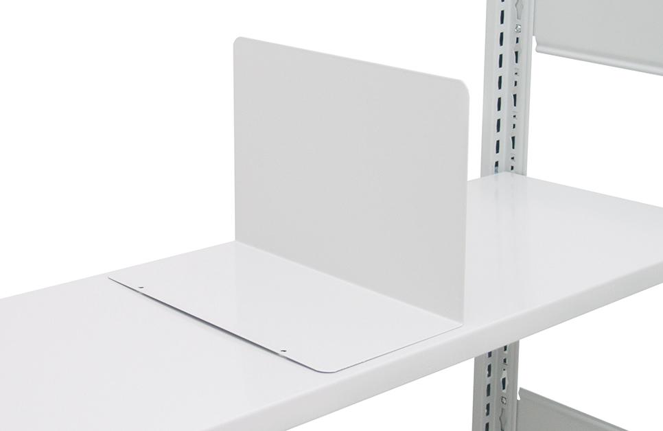 Buchstütze H200xT300 mm RAL 7035 RAL 7035 Buchstütze H200xT300 mm RAL 7035 RAL 7035