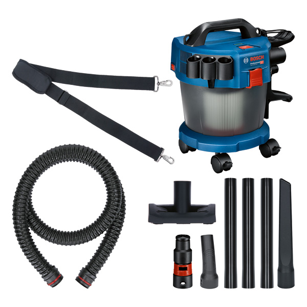 Akku-Nass- und Trockensauger-Set GAS 18V-10 L von Bosch . Produktbild Lieferumfang
