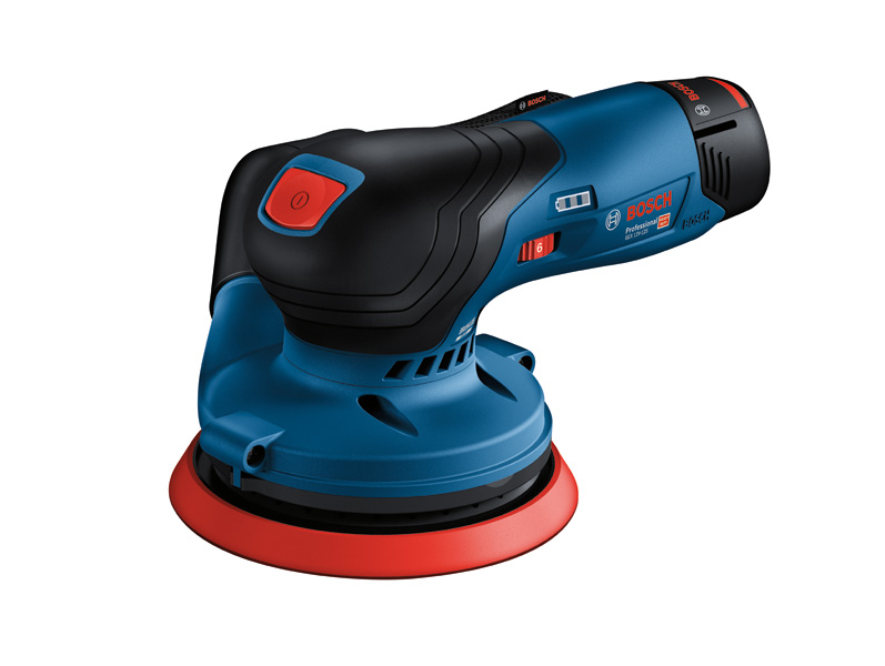 Akku-Exzenterschleifer GEX 12V-125 von Bosch . Produktbild dynamisch