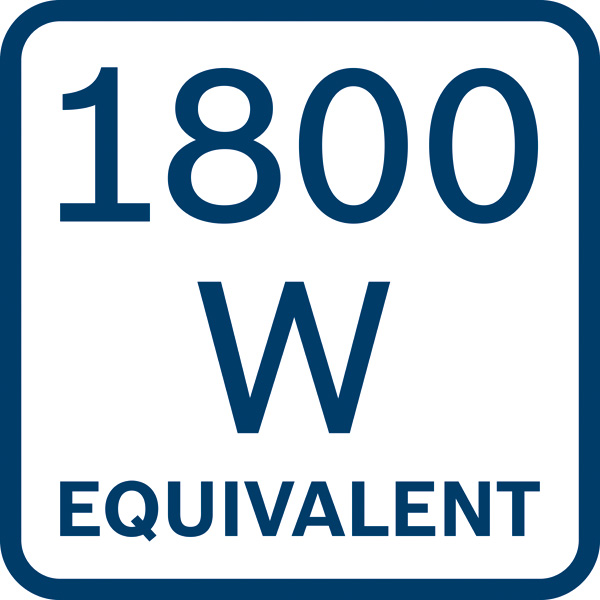 1800-W-Äquivalent Logo/Symbolbild