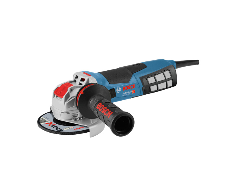 Bosch GWX 19-125 S Winkelschleifer mit X-LOCK-System. Produktbild dynamisch