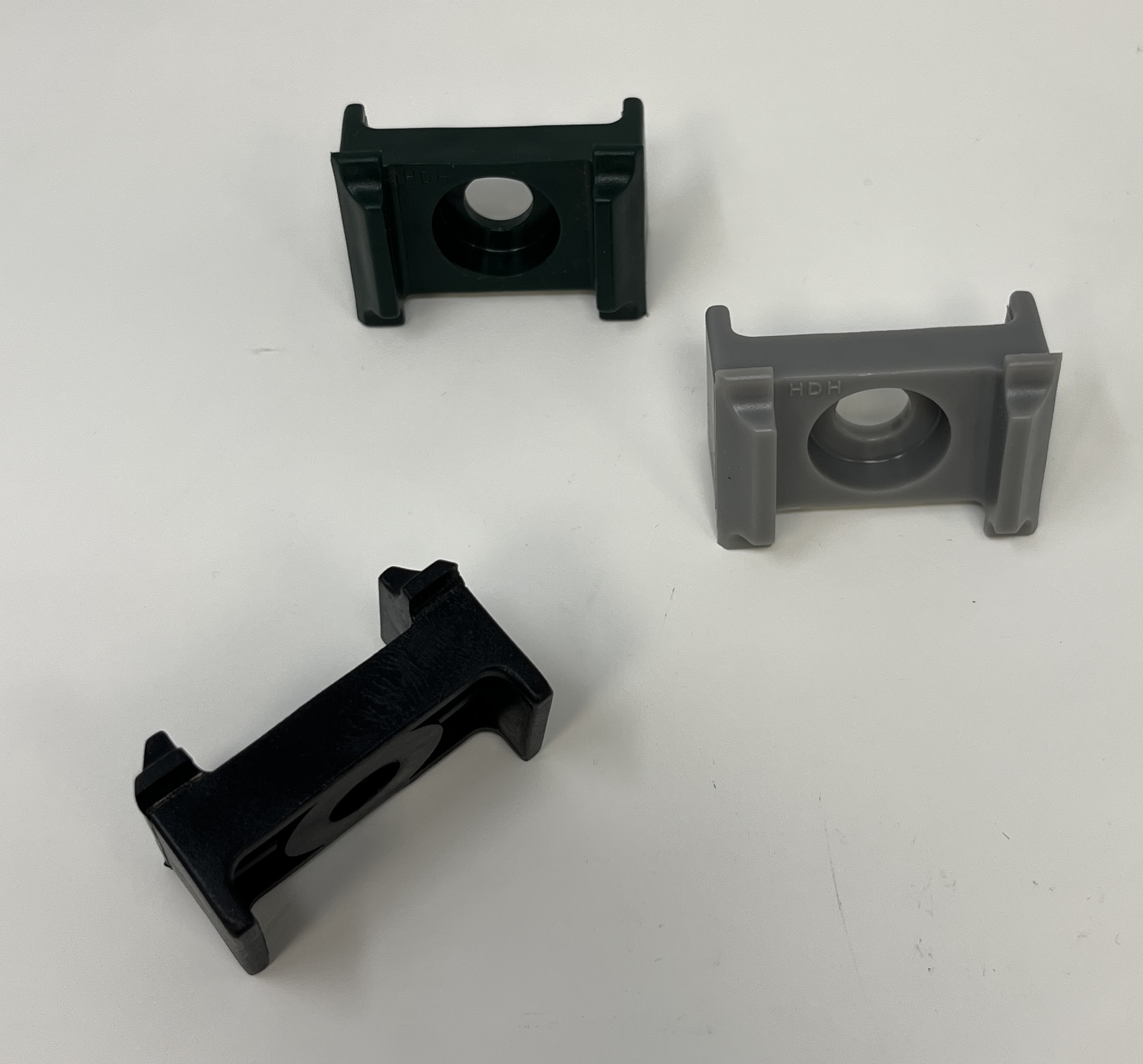 Artikelhauptbild Kunststoff-Auflagebock grau