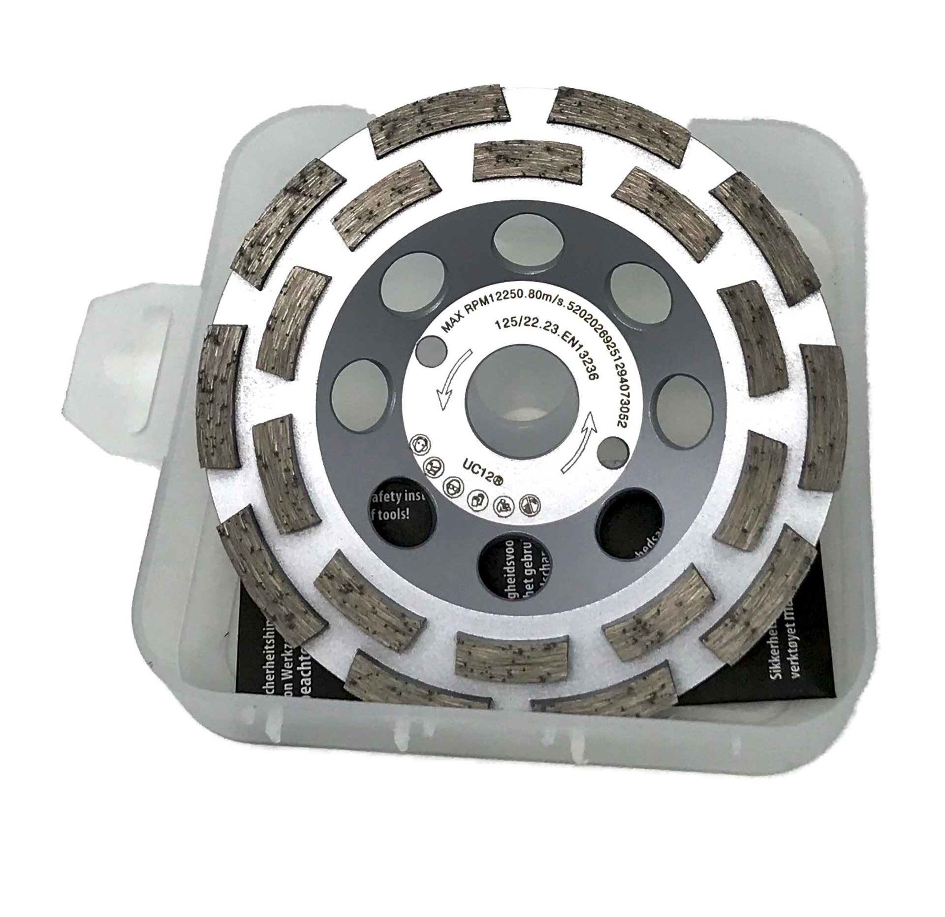 Artikelhauptbild QUALITAS Dia-Topfschleifer 125x22,23mm