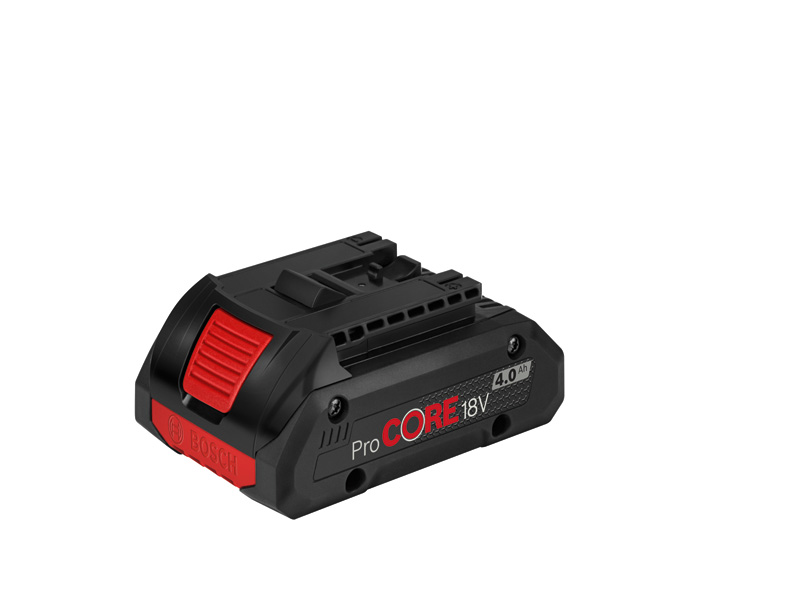 Bosch ProCORE18V 4,0 Ah Akku für Akku-Werkzeuge. Produktbild dynamisch