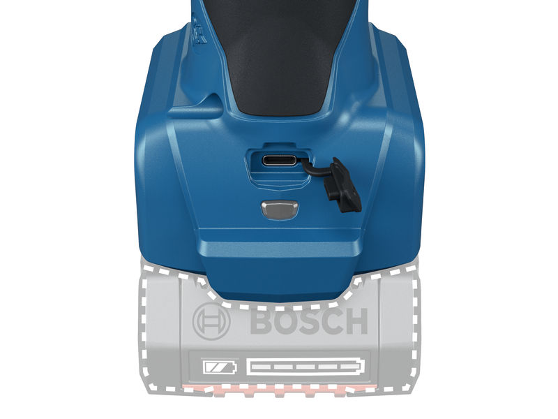 Akku-Hydraulik-Schneidwerkzeug GKH 18V-50 von Bosch , USB-C-Ladeanschluss. Produkt-Detailbild
