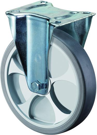 Bockrolle 100mm L410.B44 Platte,thermopl.RL L410.B44.101 Bockrolle 100mm L410.B44 Platte,thermopl.RL L410.B44.101