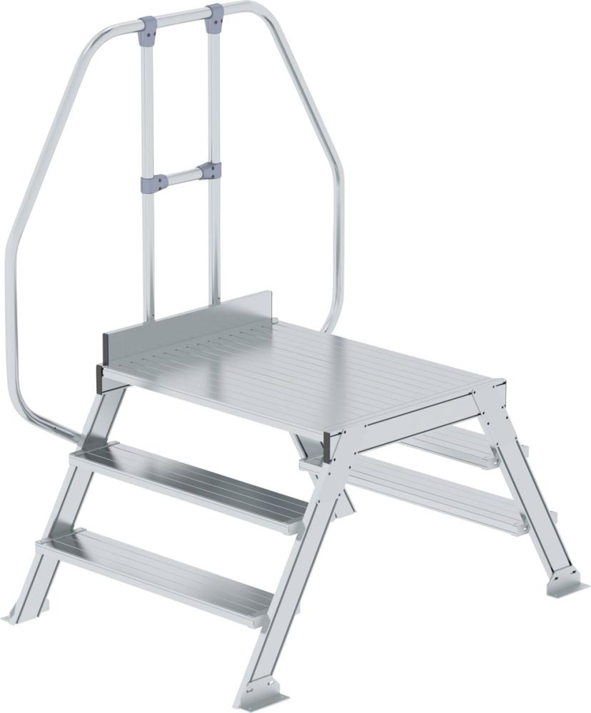 Überstieg 60 Grad 3 Stufen B 1000 mm lichte Höhe 680 mm Ausladung 1850 mm Überstieg 60 Grad 3 Stufen B 1000 mm lichte Höhe 680 mm Ausladung 1850 mm