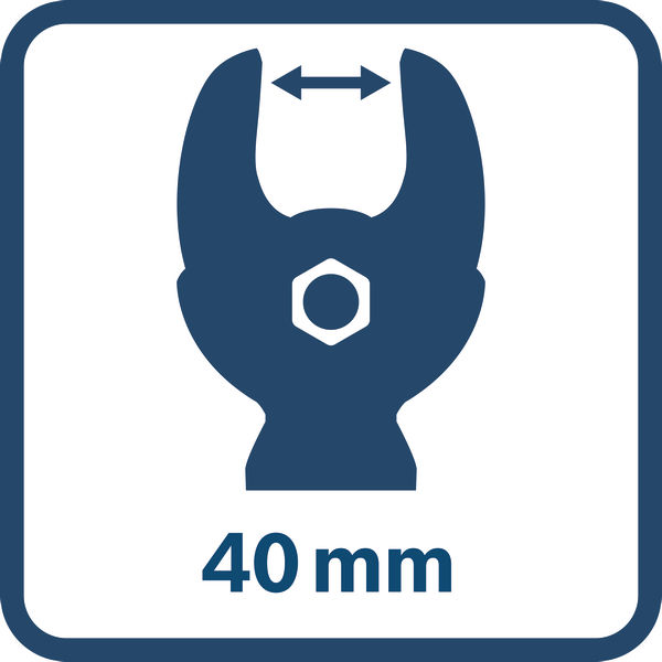 Kabeldurchmesser 40 mm Logo/Symbolbild