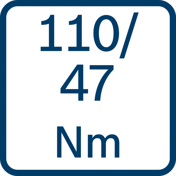 Drehmoment 110/47 Nm Logo/Symbolbild