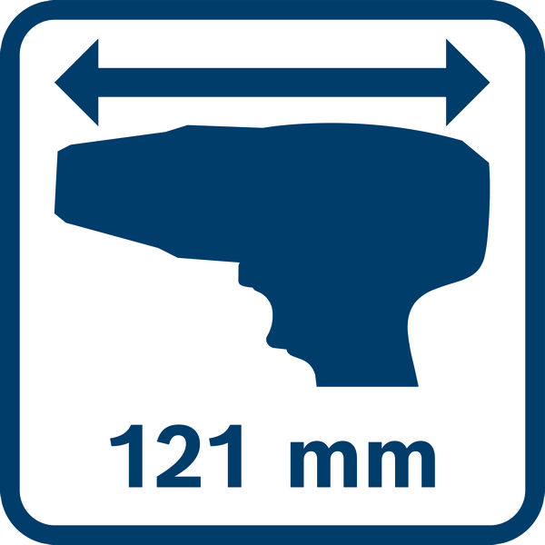 Kopflänge 121 mm Logo/Symbolbild