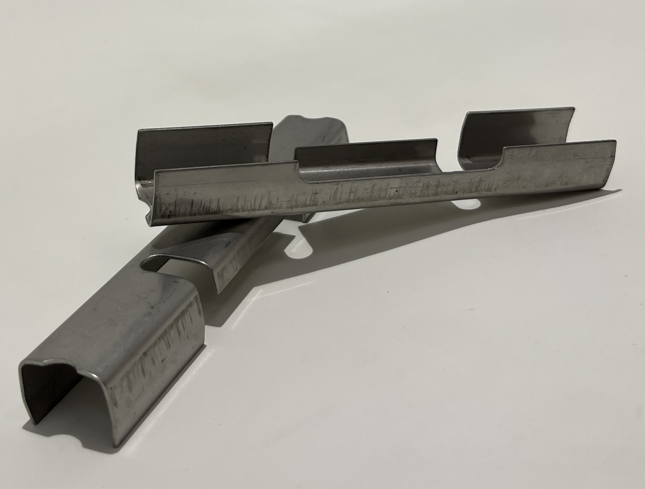 Artikelhauptbild Press-Doppelstabmattenverbinder Edelstahl