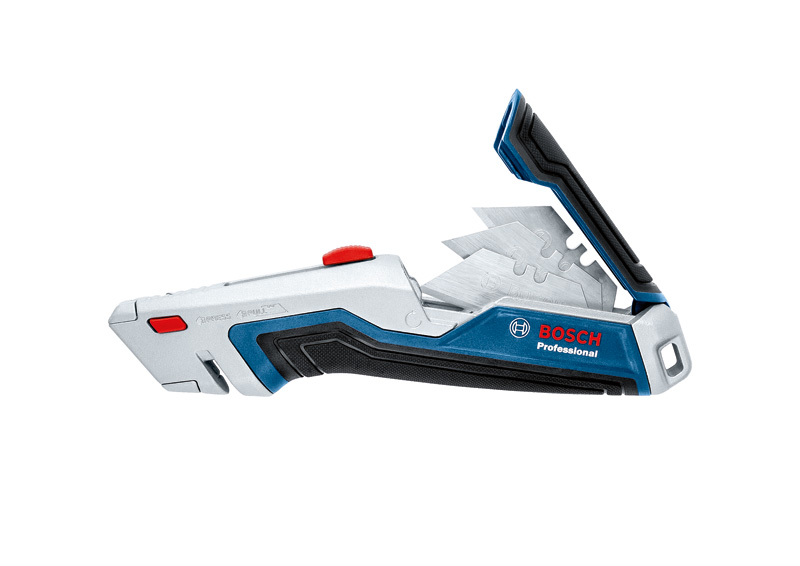 Bosch Universalmesser mit Aufbewahrung für Ersatzklingen. Produktbild