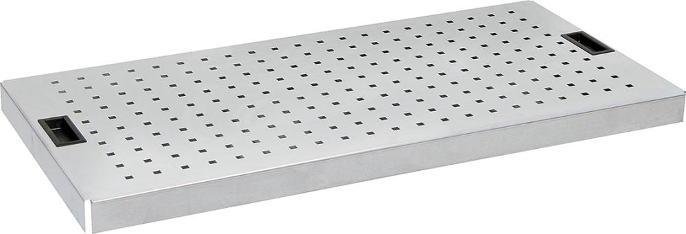 Lochblecheinlage 1000x500 mm stumpf Lochblecheinlage 1000x500 mm stumpf