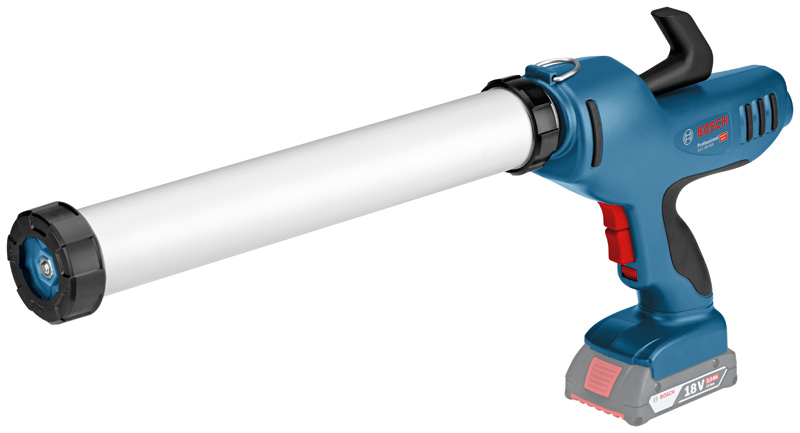 Bosch GCG 18V-600 Akku-Kartuschenpistole. Produktbild dynamisch