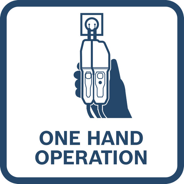 Einhandbedienung Logo/Symbolbild