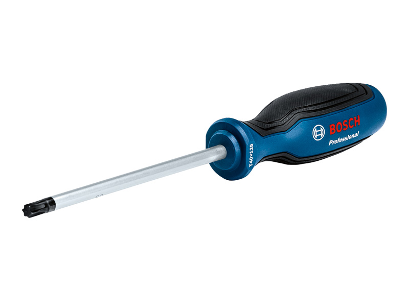 Bosch Schraubendreher mit ergonomischem Griff, TX-Spitze. Produktbild