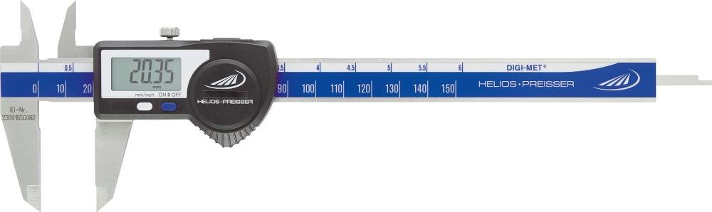 Digi.Taschenmess. 150mm m.Daten.ET HP