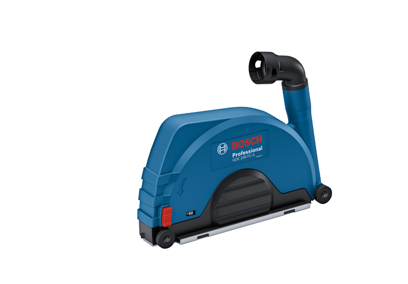 Bosch GDE 230 FC-S Schneidstaub-Absaugschutz. Produktbild dynamisch