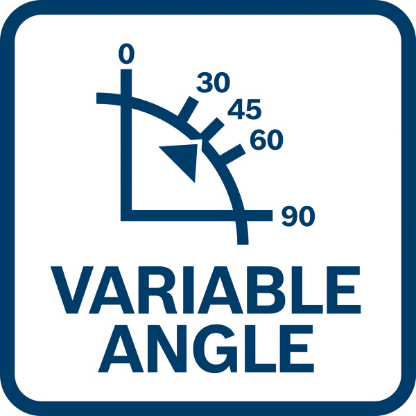 Variabler Winkel Logo/Symbolbild