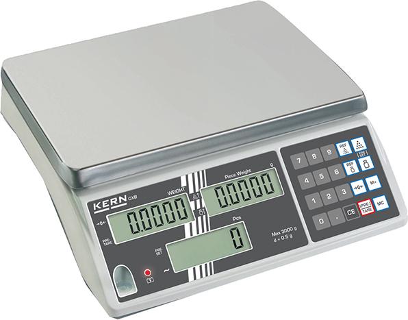 KERN Zählwaage CXB 15K5NMWägebereich 15000g Ablesbarkeit 5g