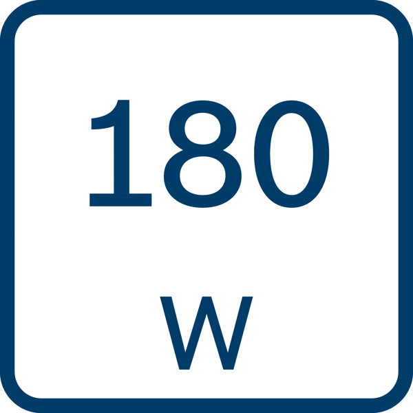 180 W Logo/Symbolbild