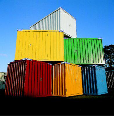 Außenlackierung für Container SCC3x4 BOS Außenlackierung für Container SCC3x4 BOS