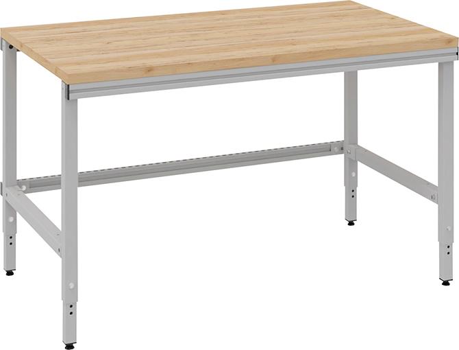 Grundtisch Multi4easy B1280xT800xH720-1020 mm Tischplatte Multiplex manuell verstellbar Grundtisch Multi4easy B1280xT800xH720-1020 mm Tischplatte Multiplex manuell verstellbar