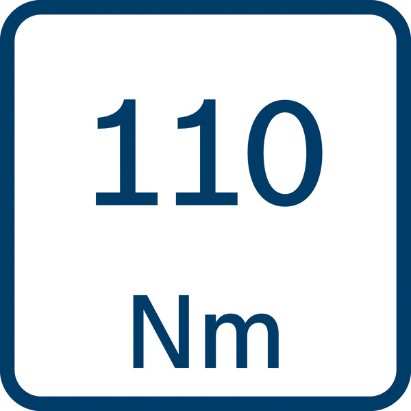 110 Nm Drehmoment Logo/Symbolbild