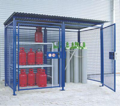 mit Haltebügel und Stapelgestell Stapelgestell B1300xT1000xH750 mm feuerverzinkt