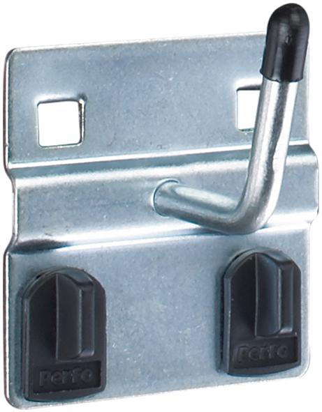 Haken plus L 25 mm D6 mm Hakenende 35 mm für Lochplatten bott Haken plus L 25 mm D6 mm Hakenende 35 mm für Lochplatten bott