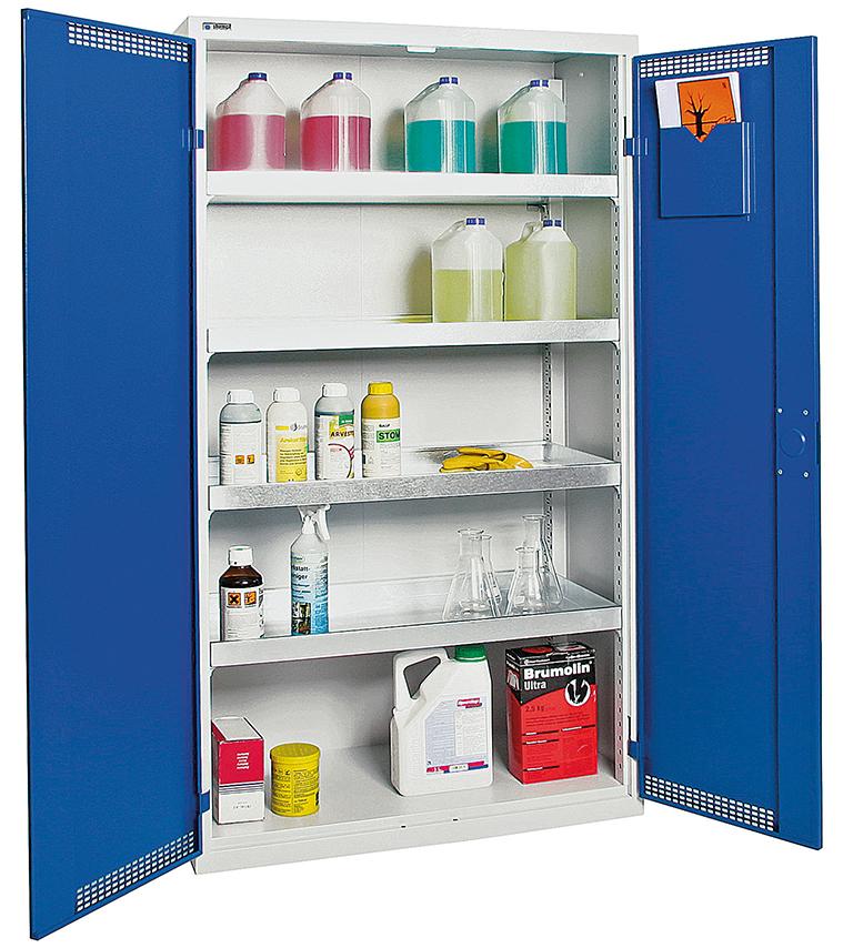 Umweltschrank BASIC plus 1800x1000x500 blau Umweltschrank BASIC plus 1800x1000x500 blau