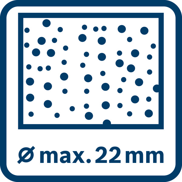 Betonbohrer 22 mm Logo/Symbolbild