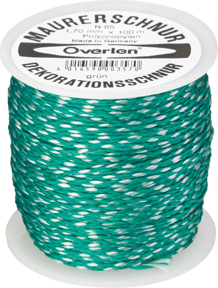 Maurerschnur PP 1,7mm 100m grün Overmann