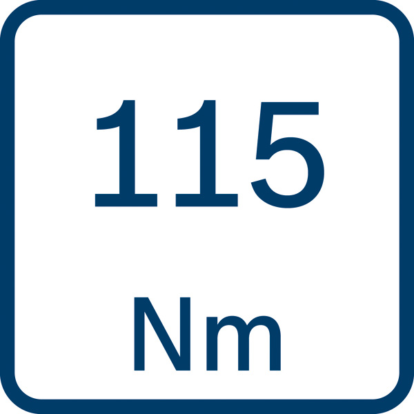 Drehmoment 115 Nm Logo/Symbolbild