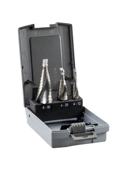 Artikelhauptbild QUALITAS Stufenbohrersatz 3tlg. E 6,3 Bitaufnahme