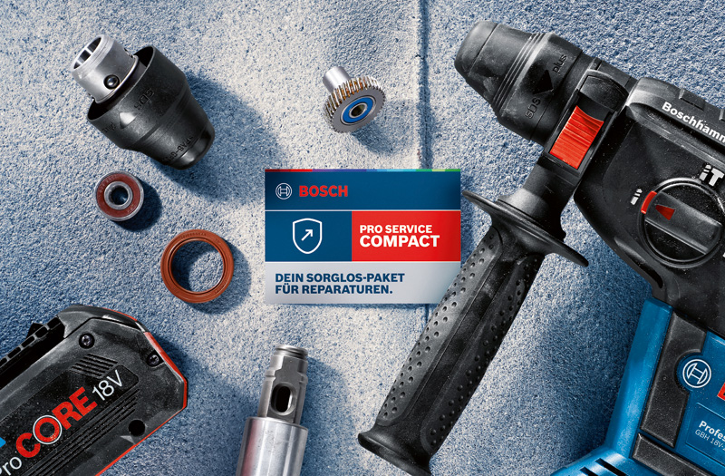 Bosch -Elektrowerkzeugteile. Medienbild