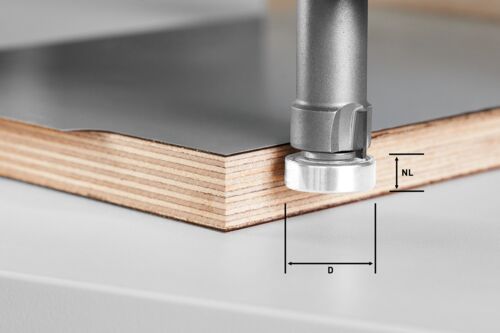Bündigfräser HW D22/8-OFK