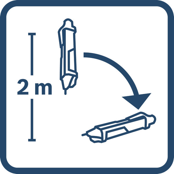 2-Meter-Falltest Logo/Symbolbild